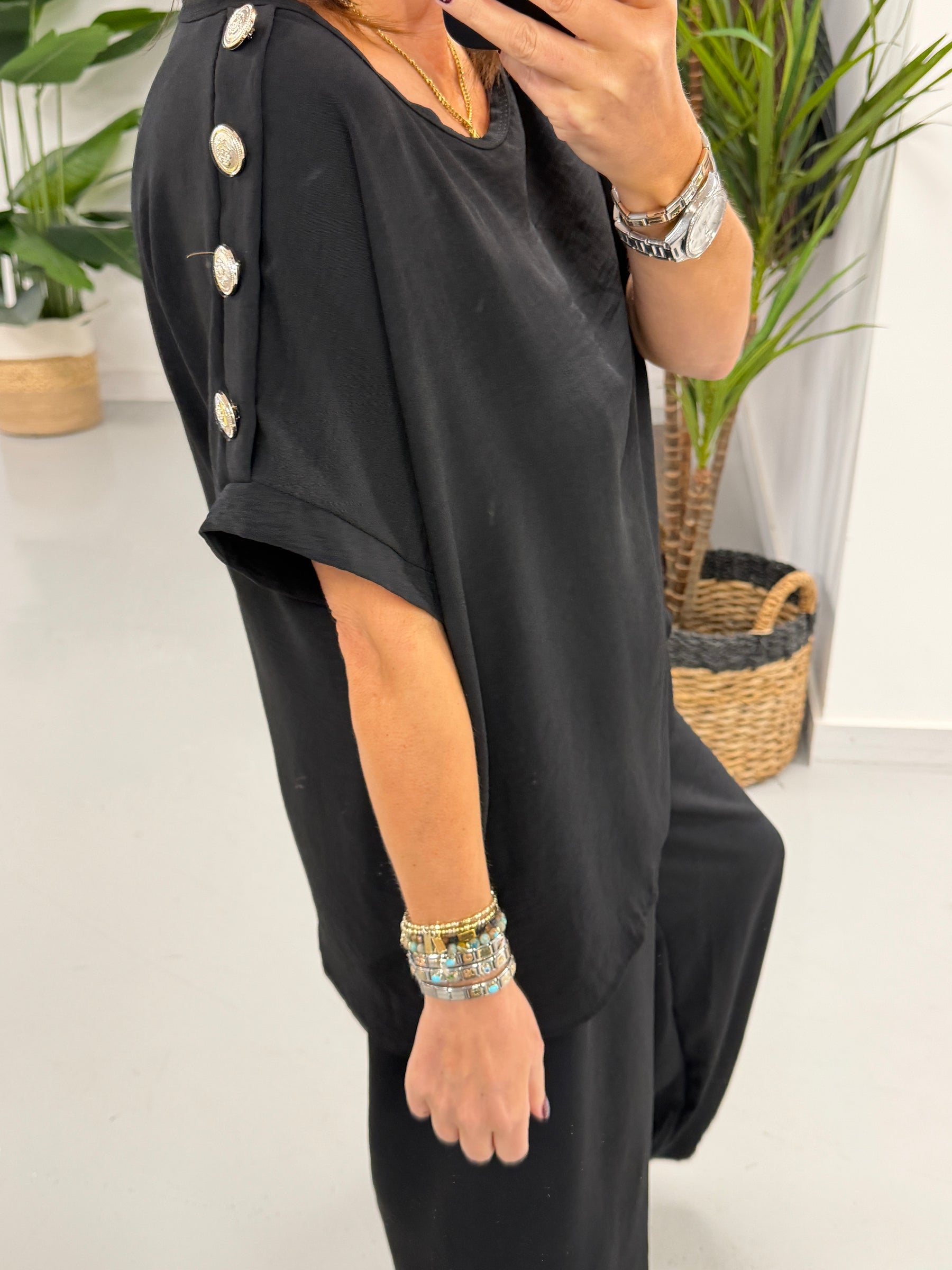 Military Two Piece - Black
