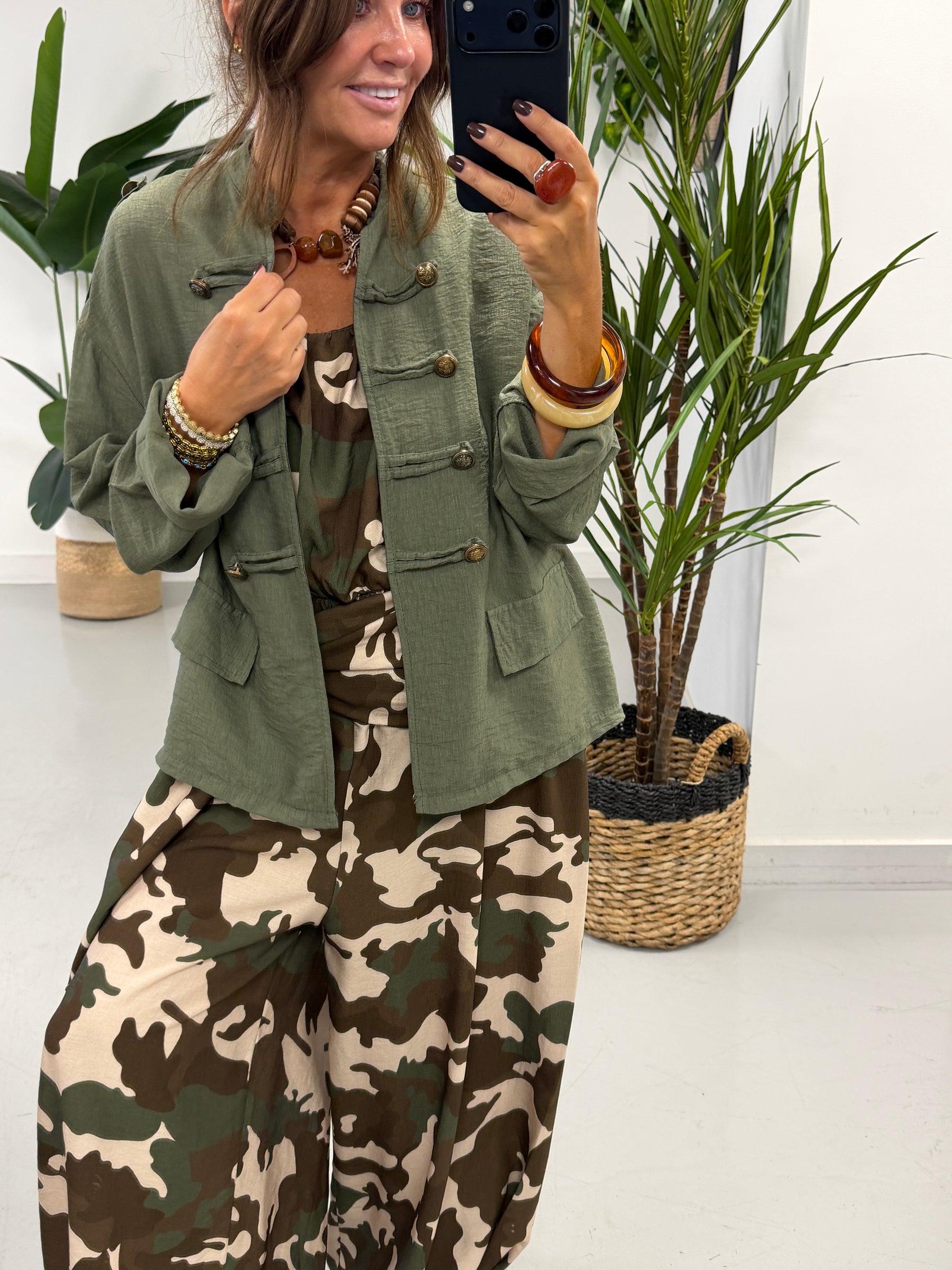 Military Jacket - Khaki