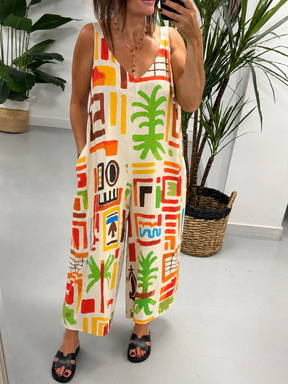 The Funky Abstract Jumpsuit