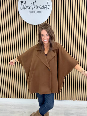 Autumn Cape - Chocolate