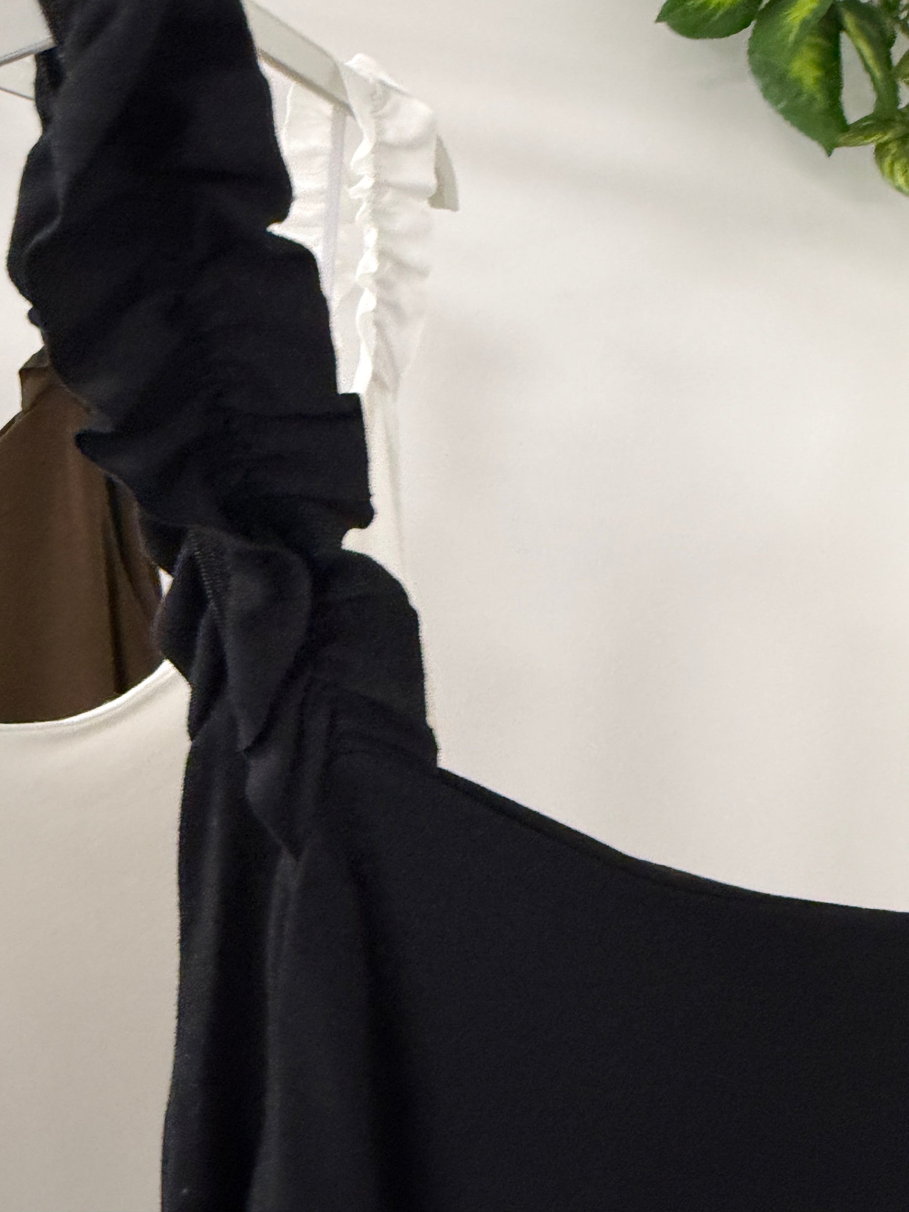 Ruched Vest - Black