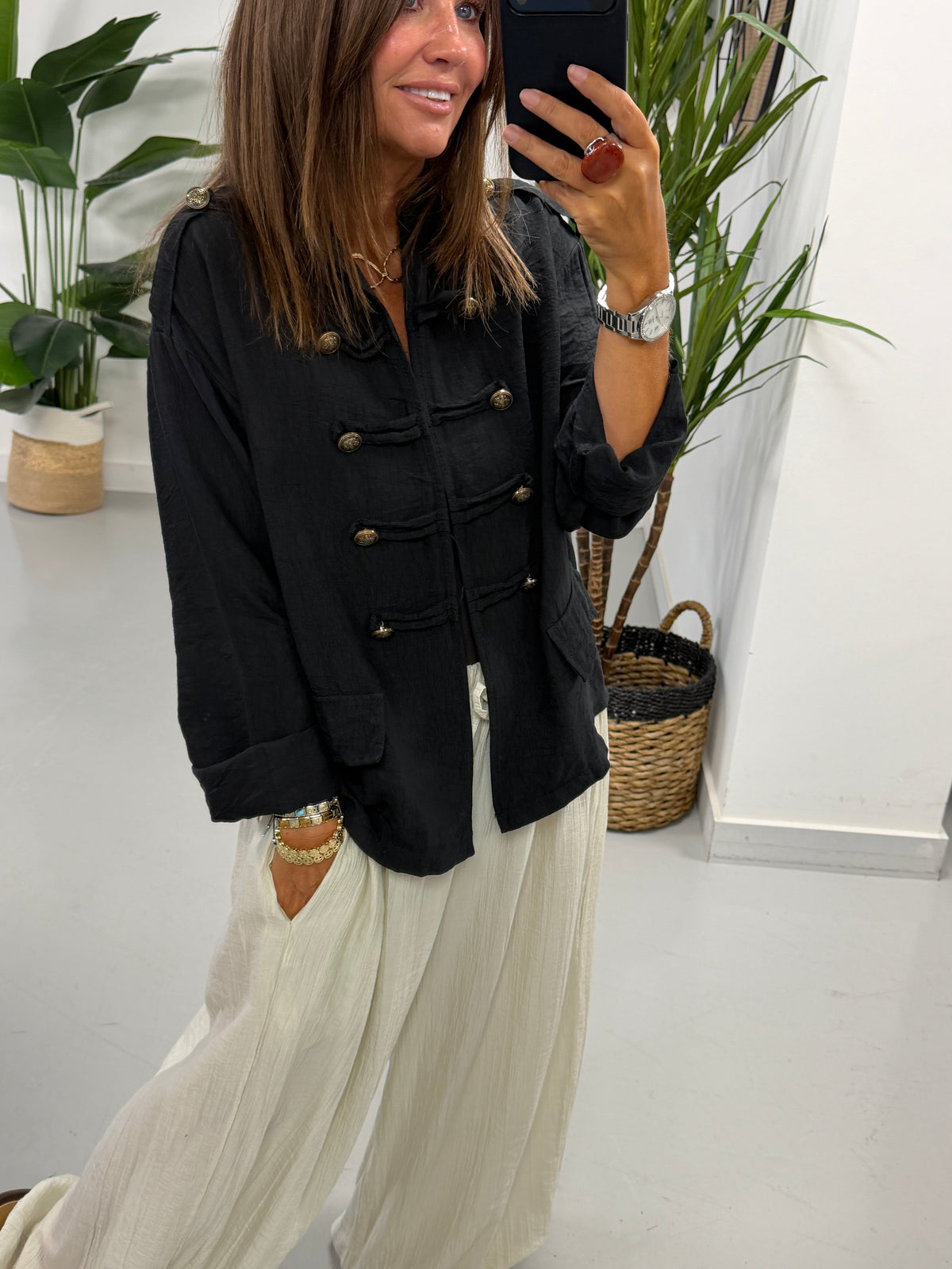 Military Jacket - Black