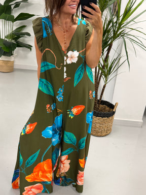 The Bold Floral Jumpsuit