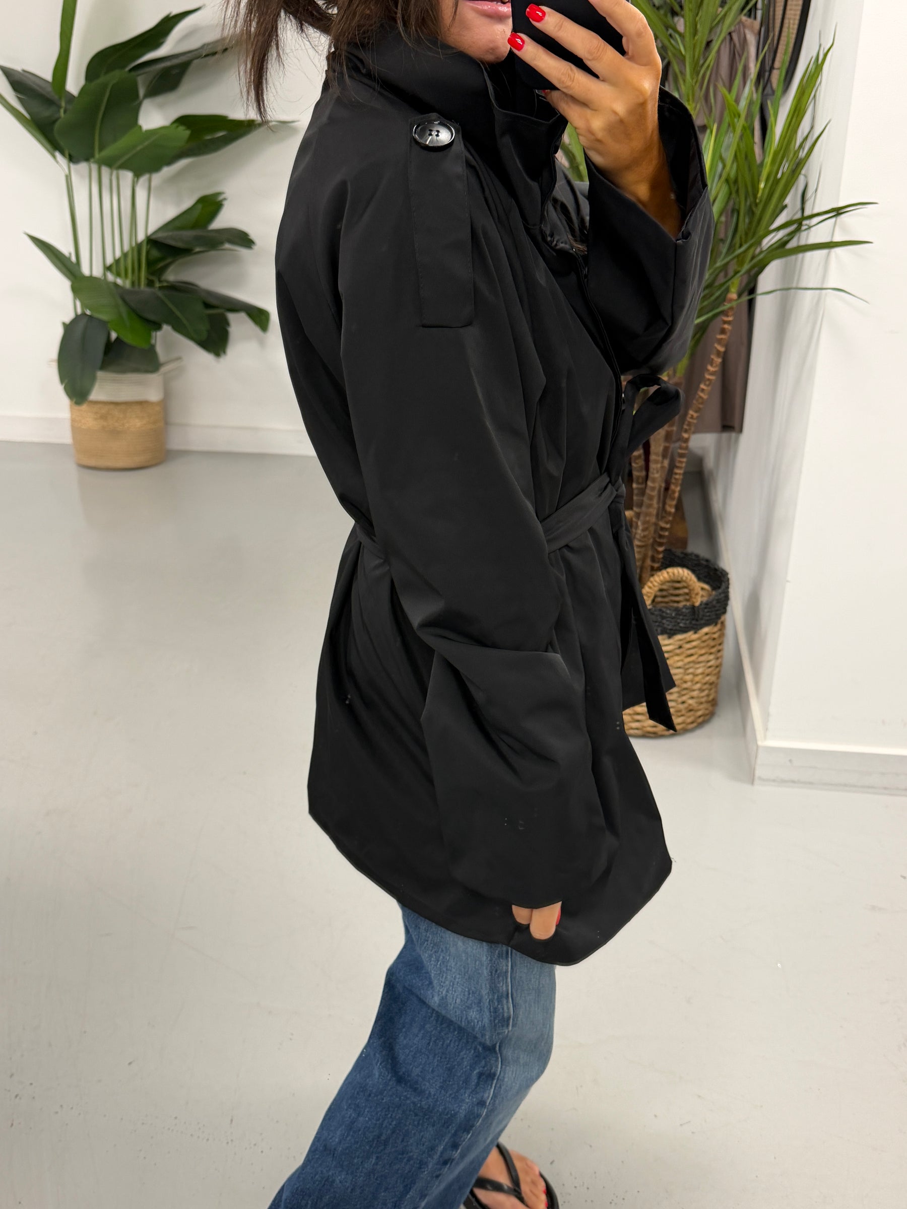 Trench Jacket - Black