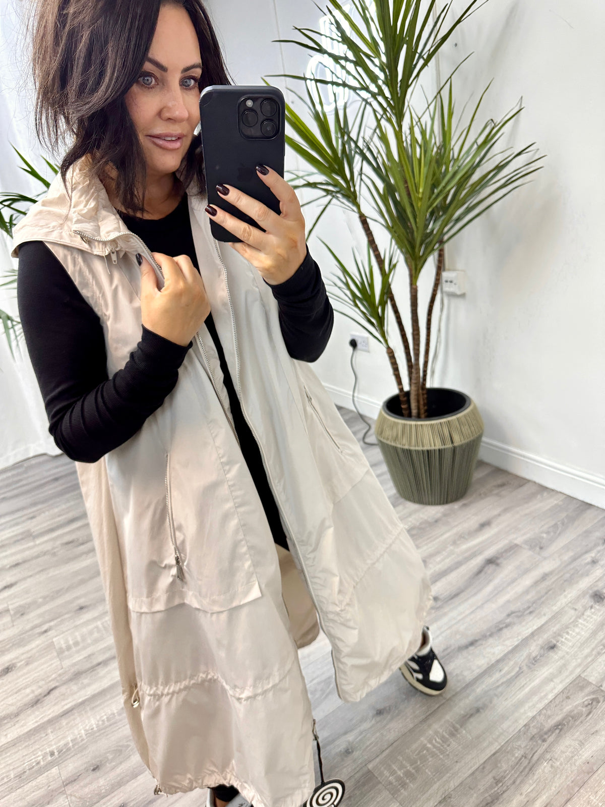 Fly A-Line Gilet - Cream