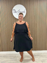 The Clara Frill Midaxi - Black