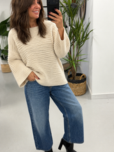 The Bromley Ribbed Knit- Cream (Size 10 - 14)