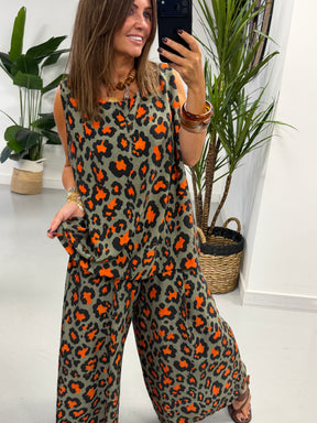 The Animal Tuscany Two Piece - Khaki/Orange