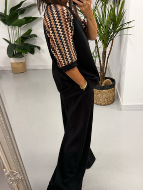 The Ziggy Scuba Tracksuit - Black