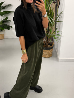 The Cambridge Cord Balloon Trousers - Khaki (Size 12-16)