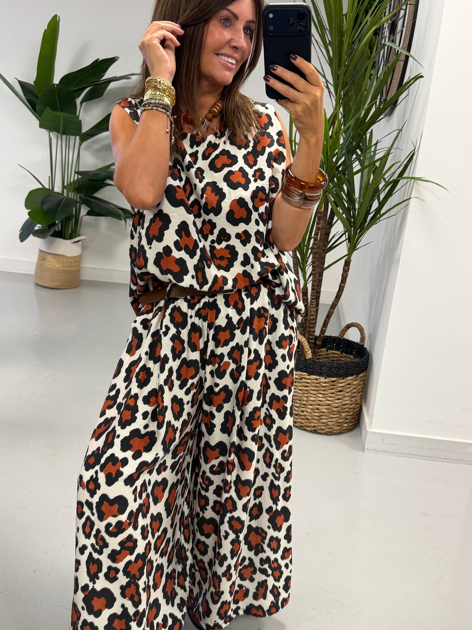 The Animal Tuscany Two Piece - Cream/Rust