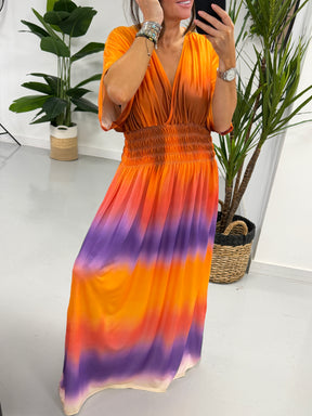 The Summer Sands Ombré Maxi - Orange