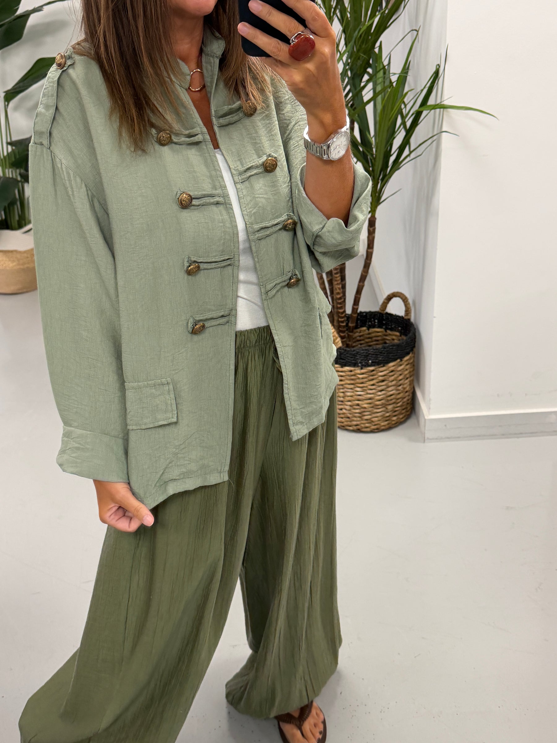 Military Jacket - Khaki