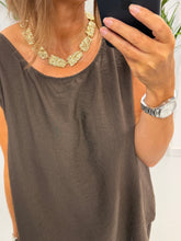 Gold Engraved Necklace