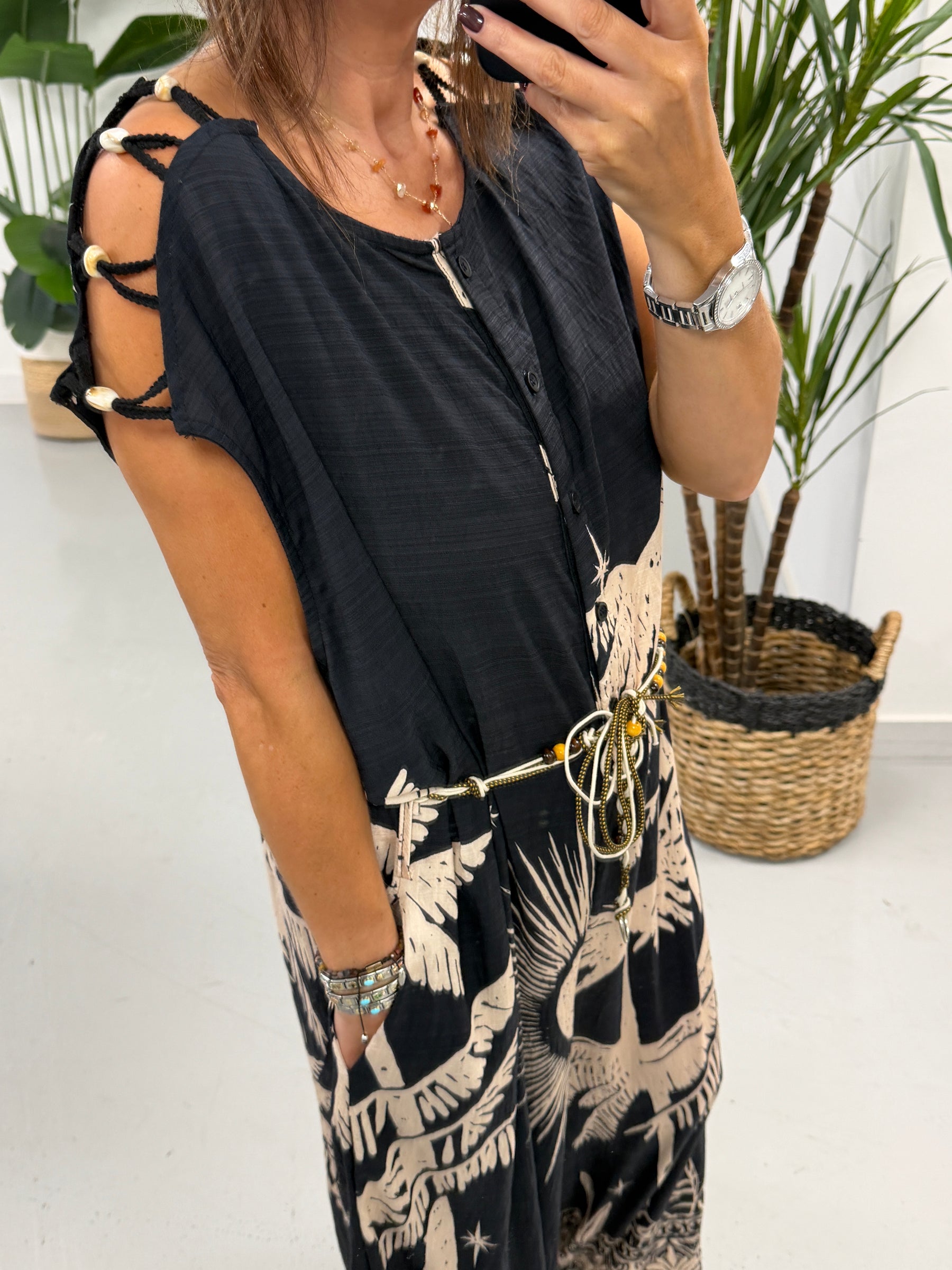 The Arizona Jumpsuit- Black