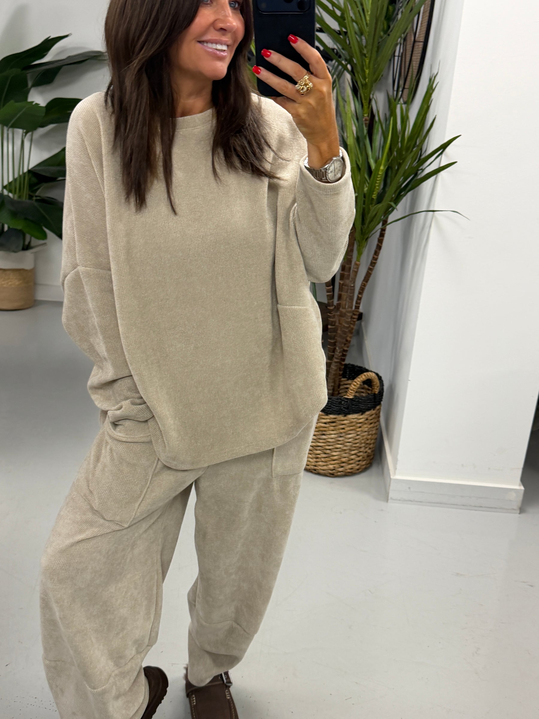 The Big Softie Lounge Set - Cream