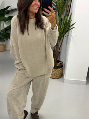 The Big Softie Lounge Set - Cream