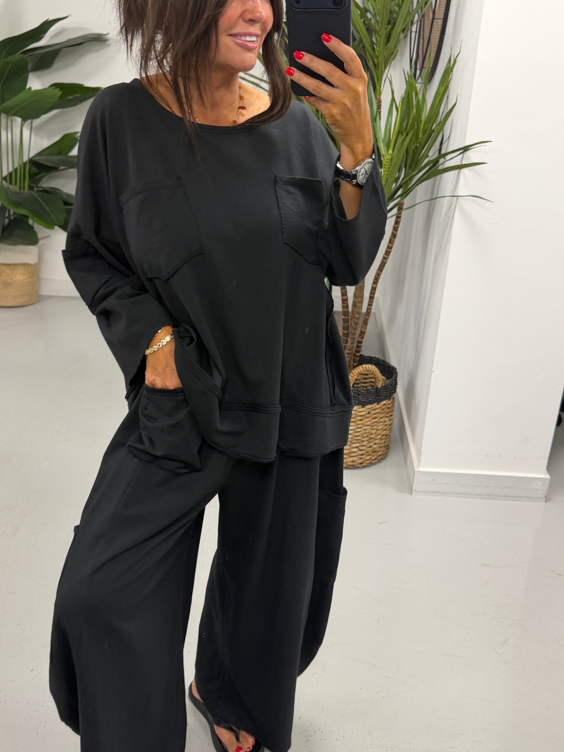 The Freestyle UTB Utility Jersey Top - Black