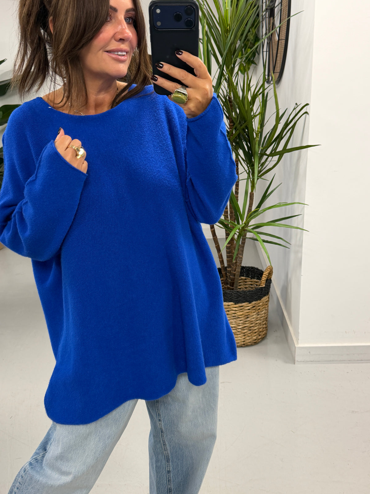 The Chelsea Soft Knit - Royal Blue