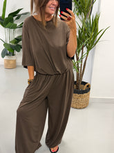 The Weekend Slouch Ribbed Co-Ord - Chocolate