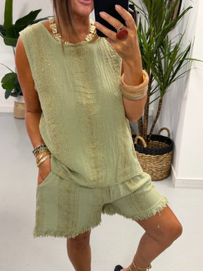 Summer Sands Tunic - Sage