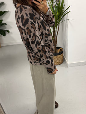 The Animal Print Soft Basic - Taupe Cheetah (Size 10-14)