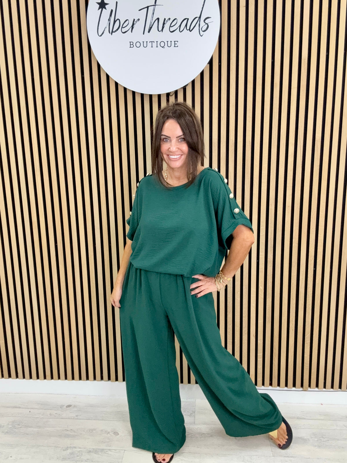 Military Two Piece - Forest Green