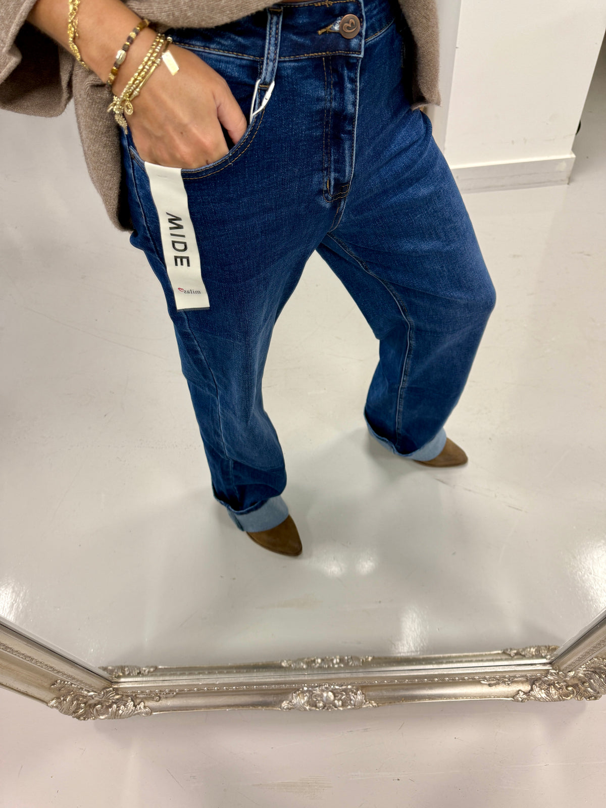 Milas Straight Leg Jeans - Indigo