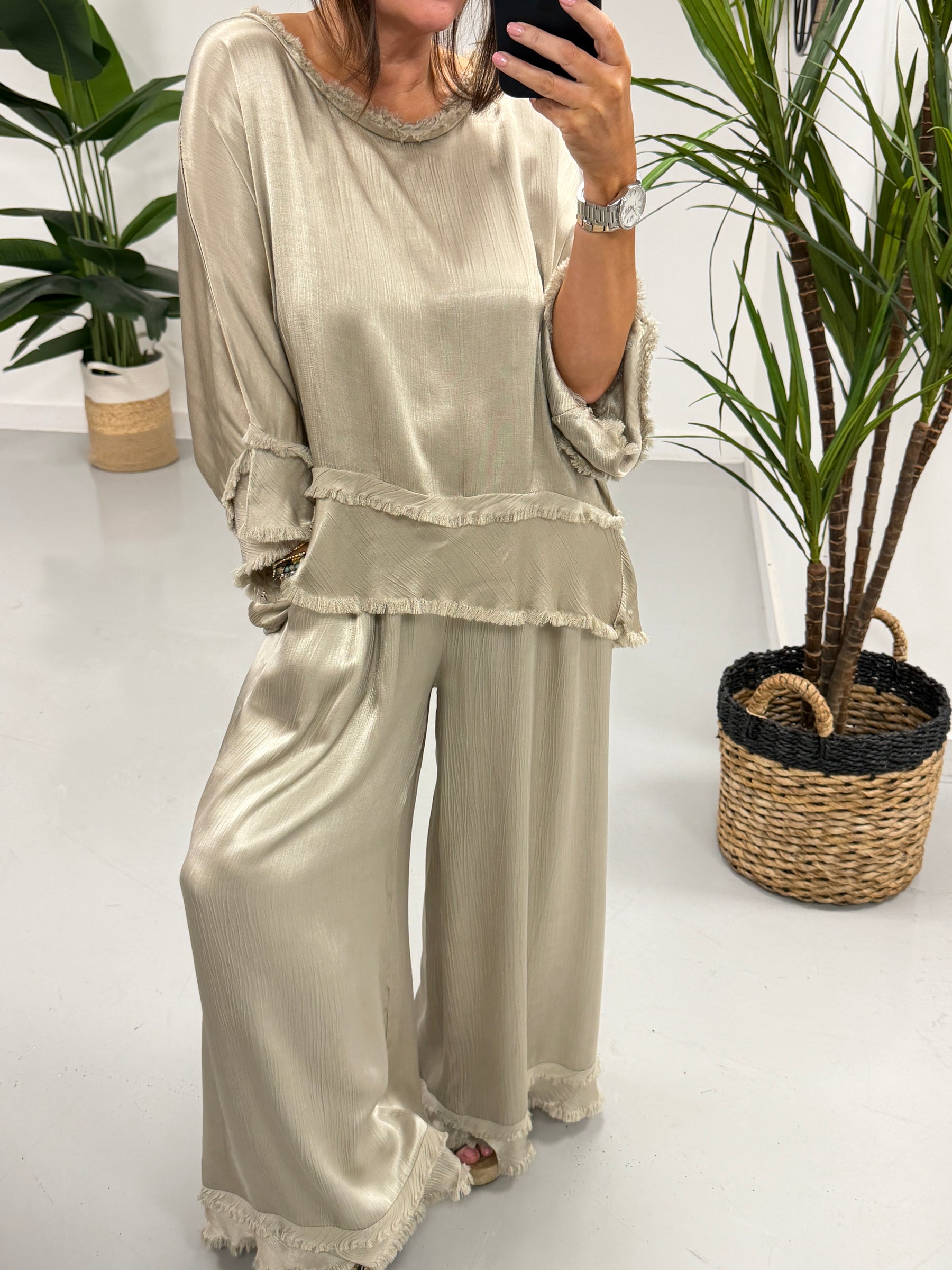 The Bora Bora Two Piece - Champagne