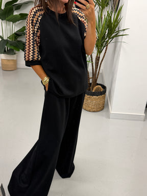 The Ziggy Scuba Tracksuit - Black