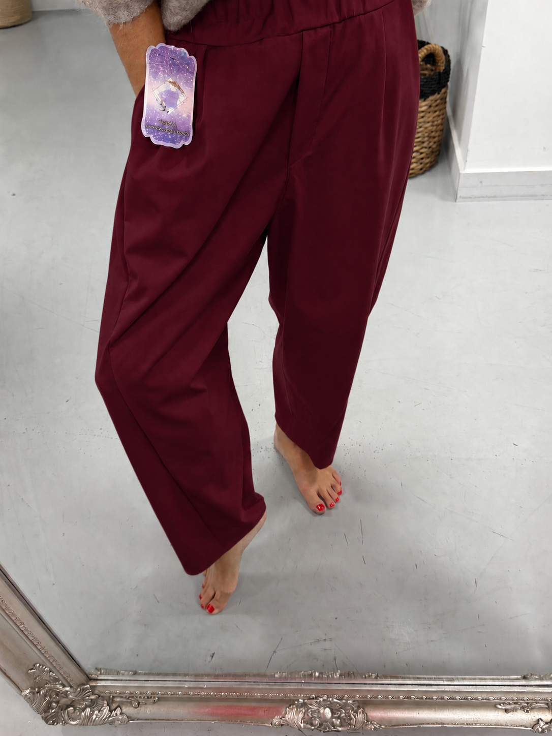 Hampton Scuba JOGGERS - Wine