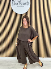 Sahara Cropped Pants - Chocolate