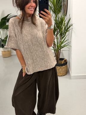 The Brooklyn Barrel Needlecord Joggers - Chocolate (Size 10-18)