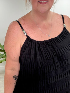 The Ocean Breeze Vest - Black