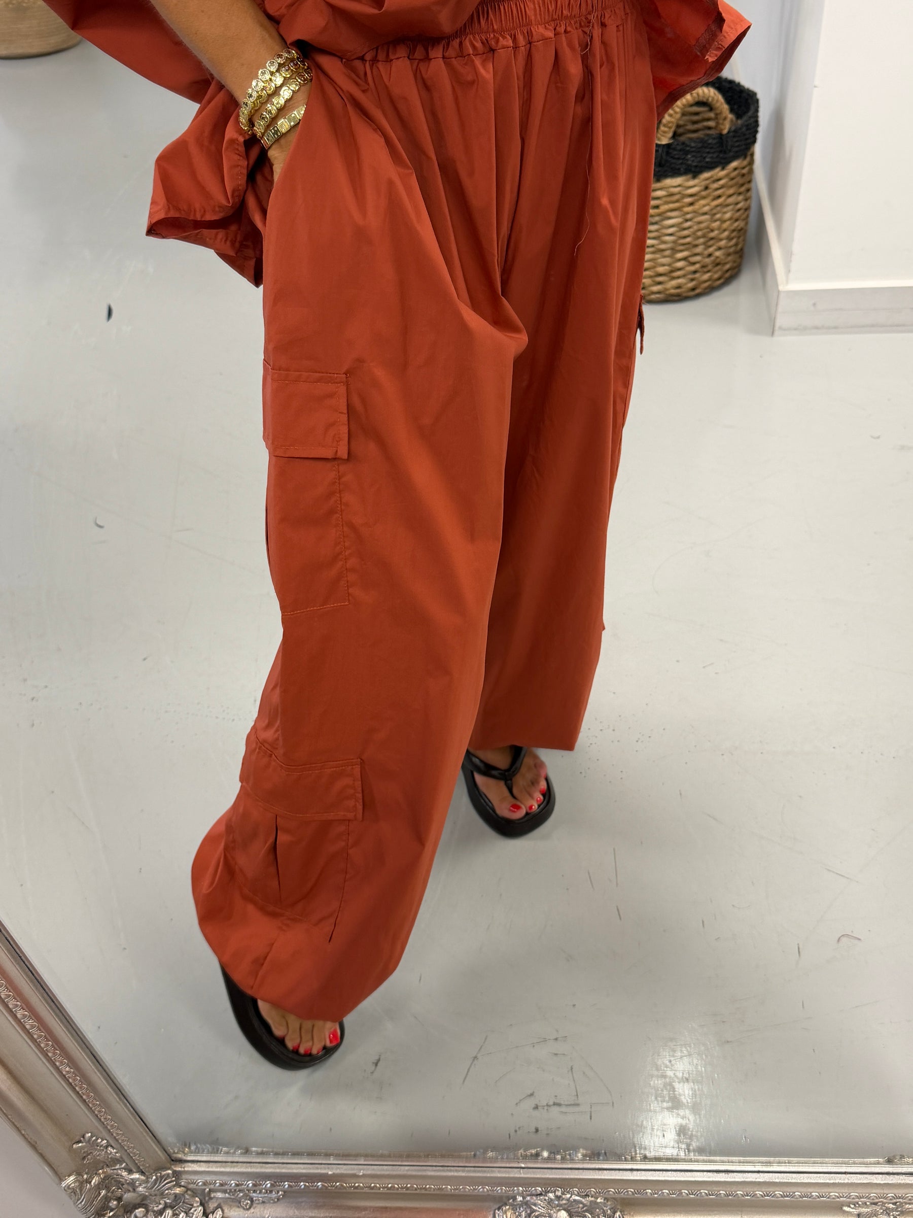 The Urban Cargo Trouser - Rust