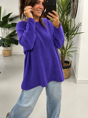 The Chelsea Soft Knit - Purple