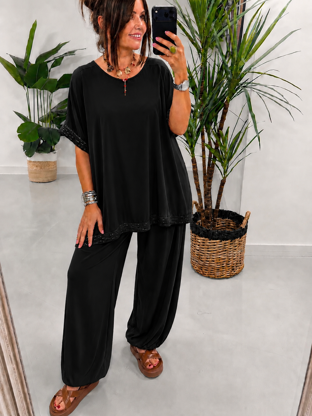 The Milano Two Piece - Black