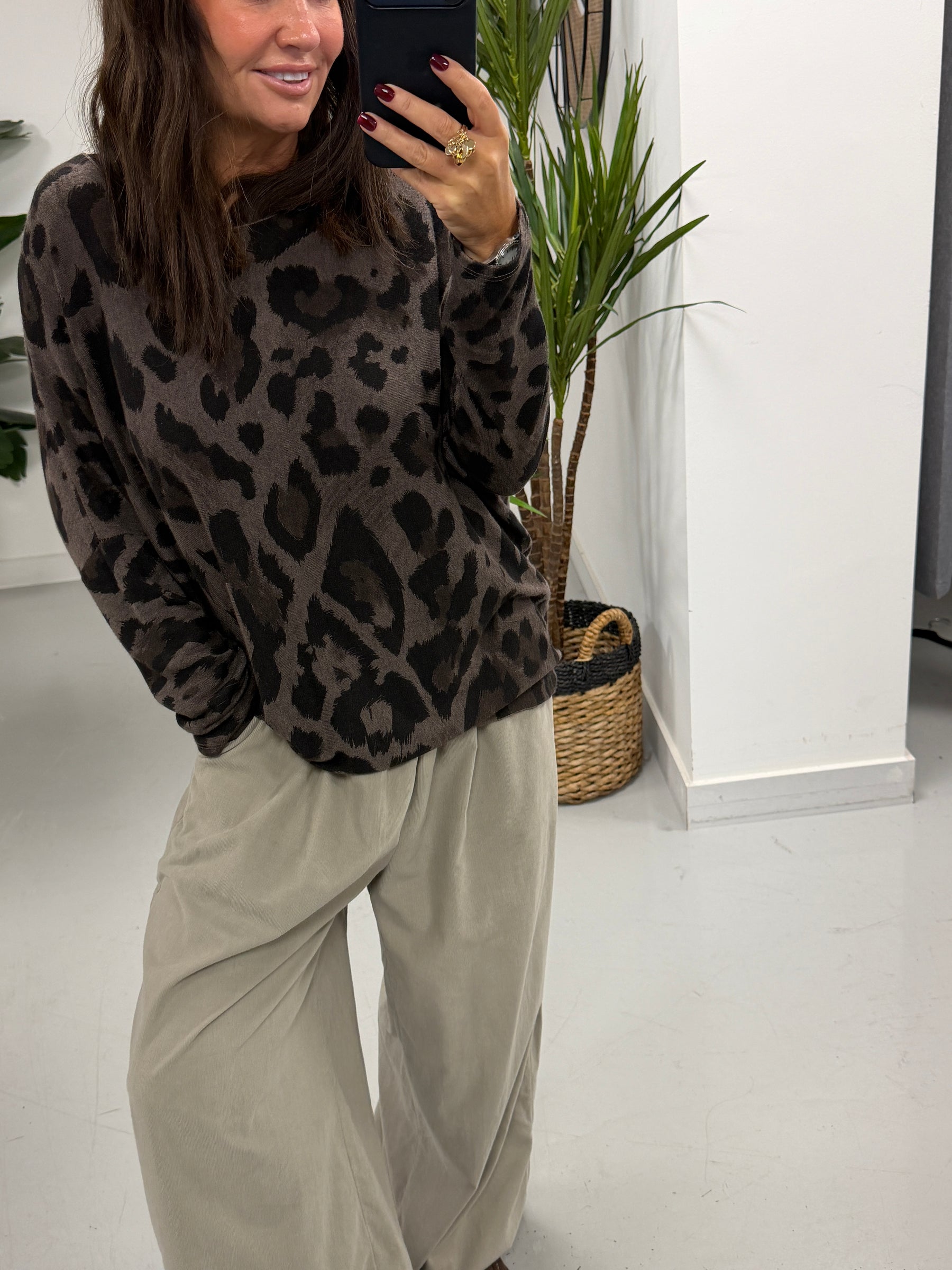 The Animal Print Soft Basic - Chocolate Cheetah (Size 10-14)