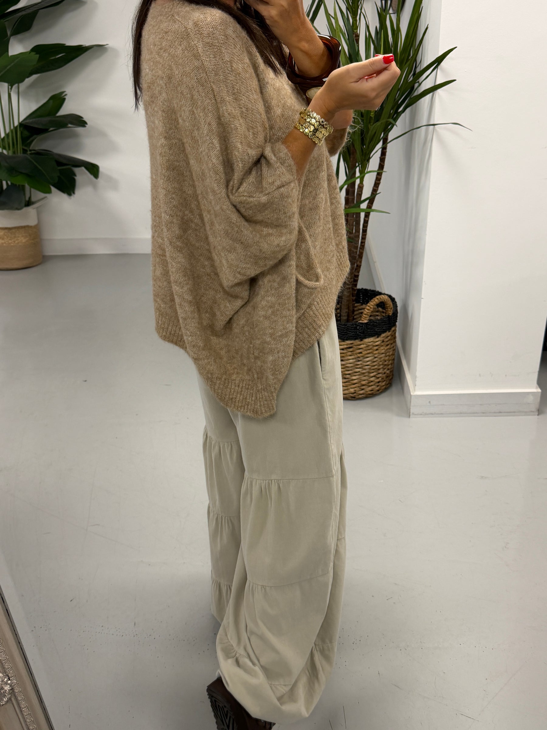 Zeta Otto Slouch Knit - Camel