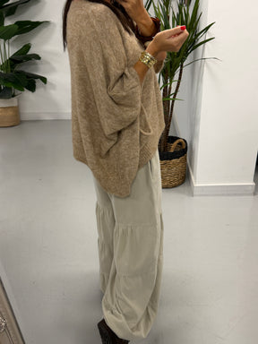 Zeta Otto Slouch Knit - Camel
