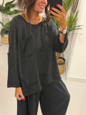 The Freestyle UTB Utility Jersey Top - Black