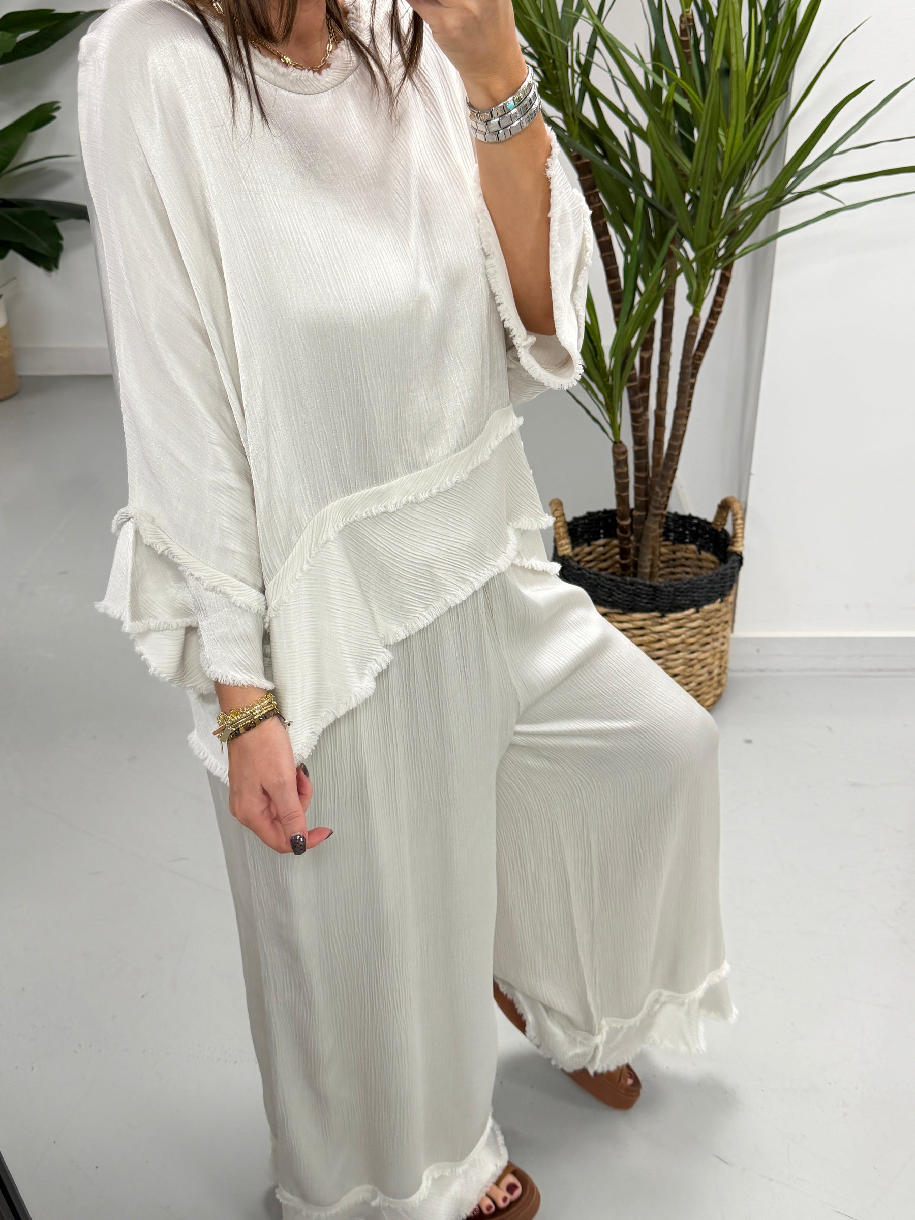 The Bora Bora Two Piece - Cream