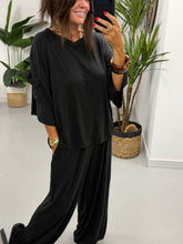 The UTB Weekend Slouch Co-Ord - Black (Size 2)