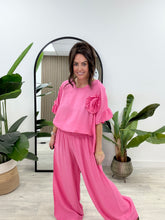 Rosette Co-Ord - Cerise