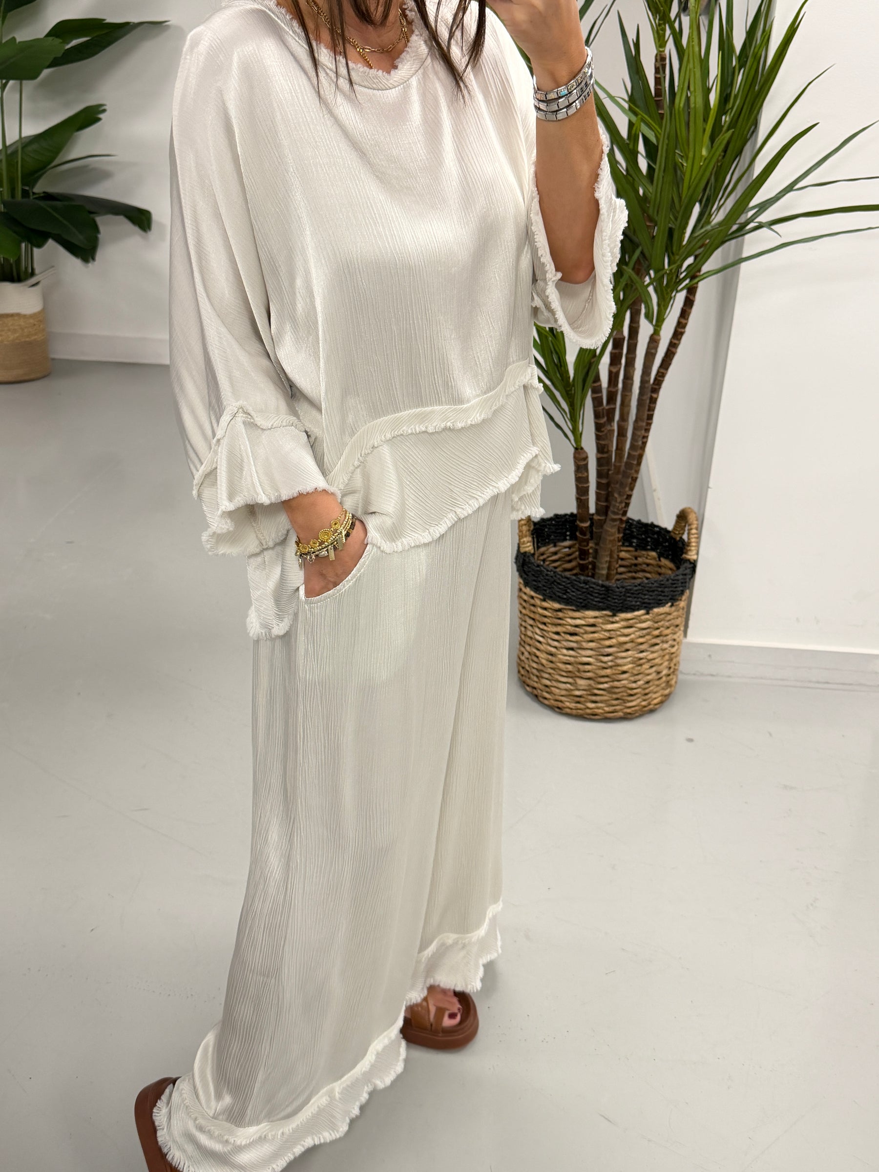 The Bora Bora Two Piece - Cream