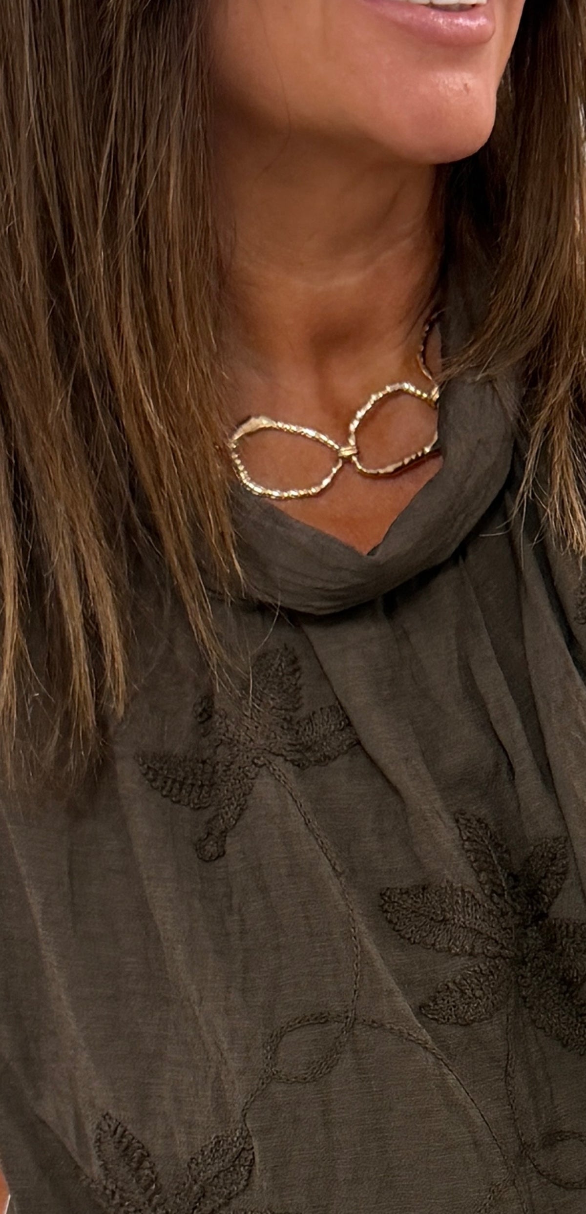 Gold Link Necklace