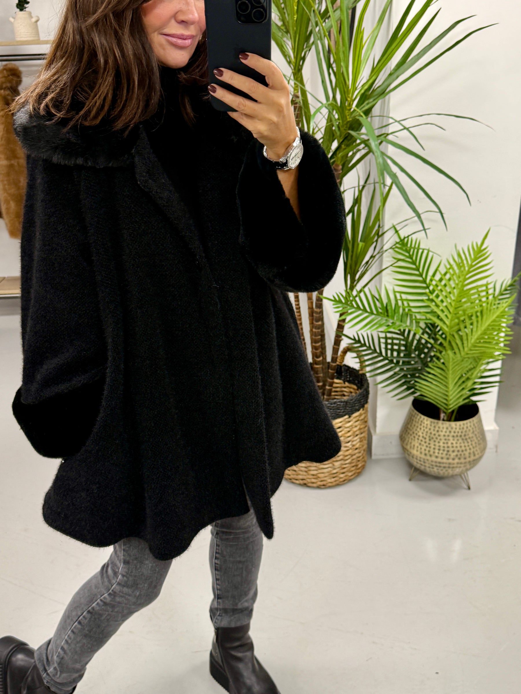 Kensington Swing Jacket - Black