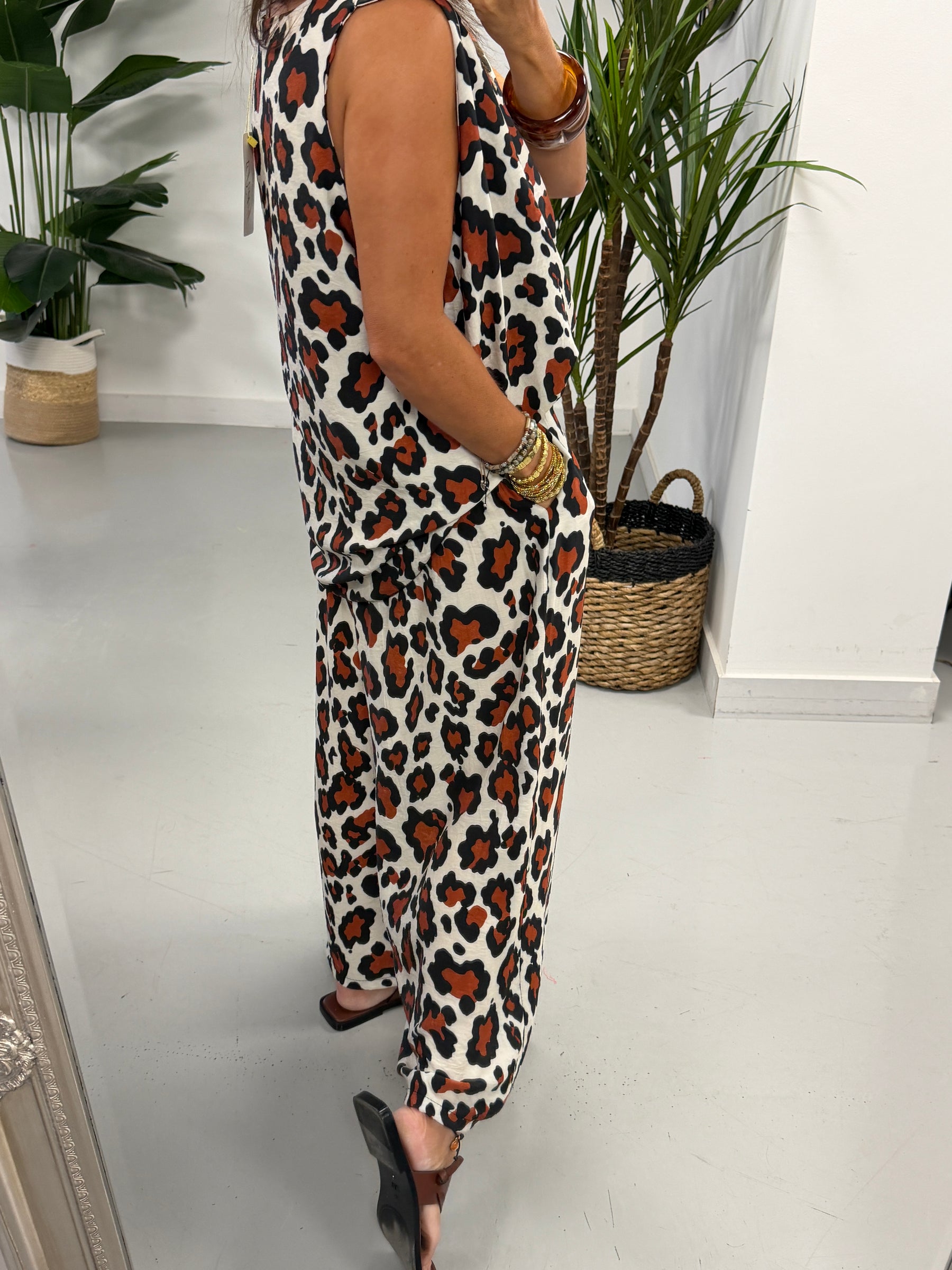 The Animal Tuscany Two Piece - Cream/Rust