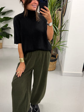 The Cambridge Cord Balloon Trousers - Khaki (Size 12-16)