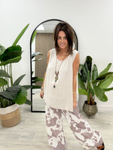 Slouch Vest - Stone